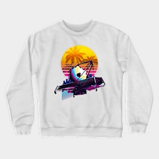 Retro Wave Design Crewneck Sweatshirt